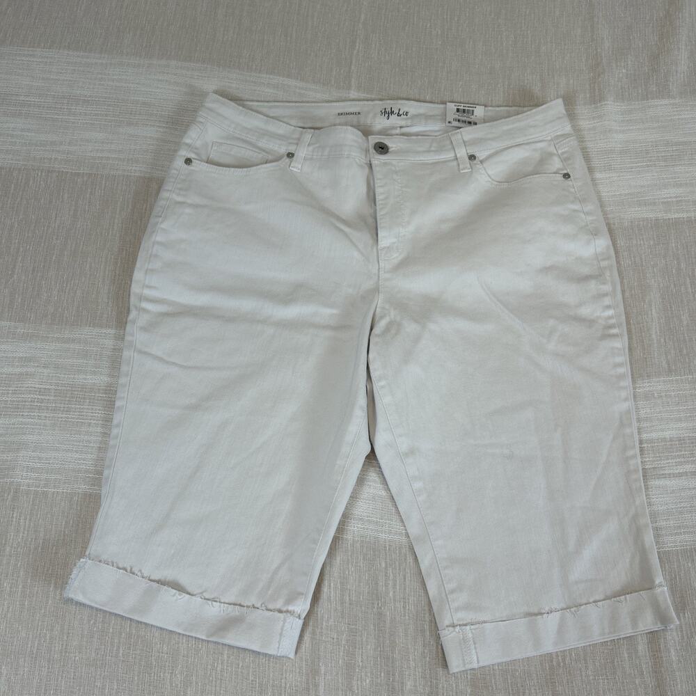 Style & Co Women's Size 18 Misses Skimmer Pants Capri Mid Rise‎ Pants